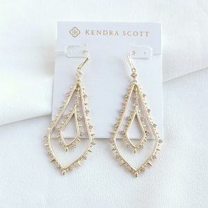 Kendra Scott Alice Gold Drop Earrings | NEW